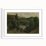 View of Ornans - Realism Art Canvas | Classical Realism Paintings