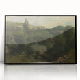 View of Ornans - Realism Art Canvas | Classical Realism Paintings