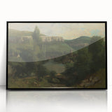 View of Ornans - Realism Art Canvas | Classical Realism Paintings
