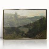 View of Ornans - Realism Art Canvas | Classical Realism Paintings