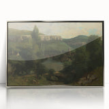 View of Ornans - Realism Art Canvas | Classical Realism Paintings