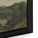 View of Ornans - Realism Art Canvas | Classical Realism Paintings