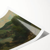 View of Ornans - Realism Art Canvas | Classical Realism Paintings