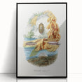 Romanticism Art: Volcano Limpet Snail Wall Art for Home Decor