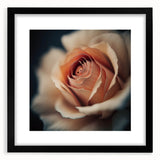 Elegant Rose Living Room Wall Art – Large Framed Floral Canvas