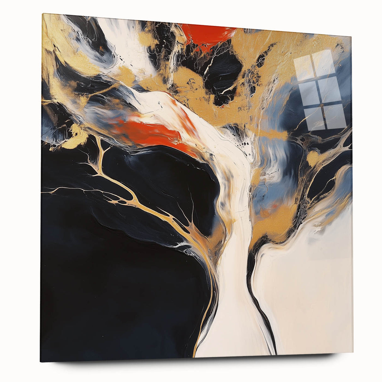 Contemporary Abstract Canvas – Bold Large Minimalist Wall Art