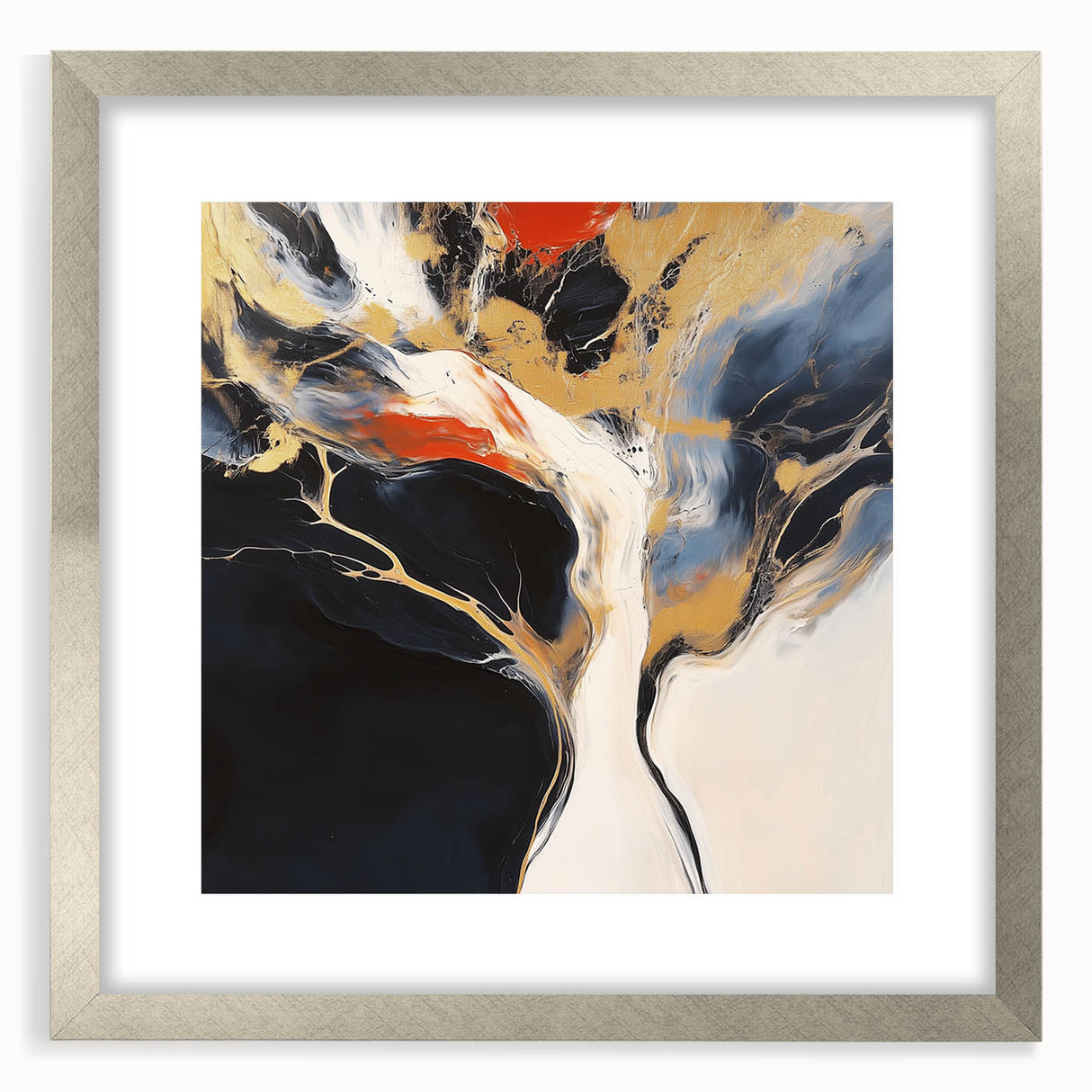 Contemporary Abstract Canvas – Bold Large Minimalist Wall Art