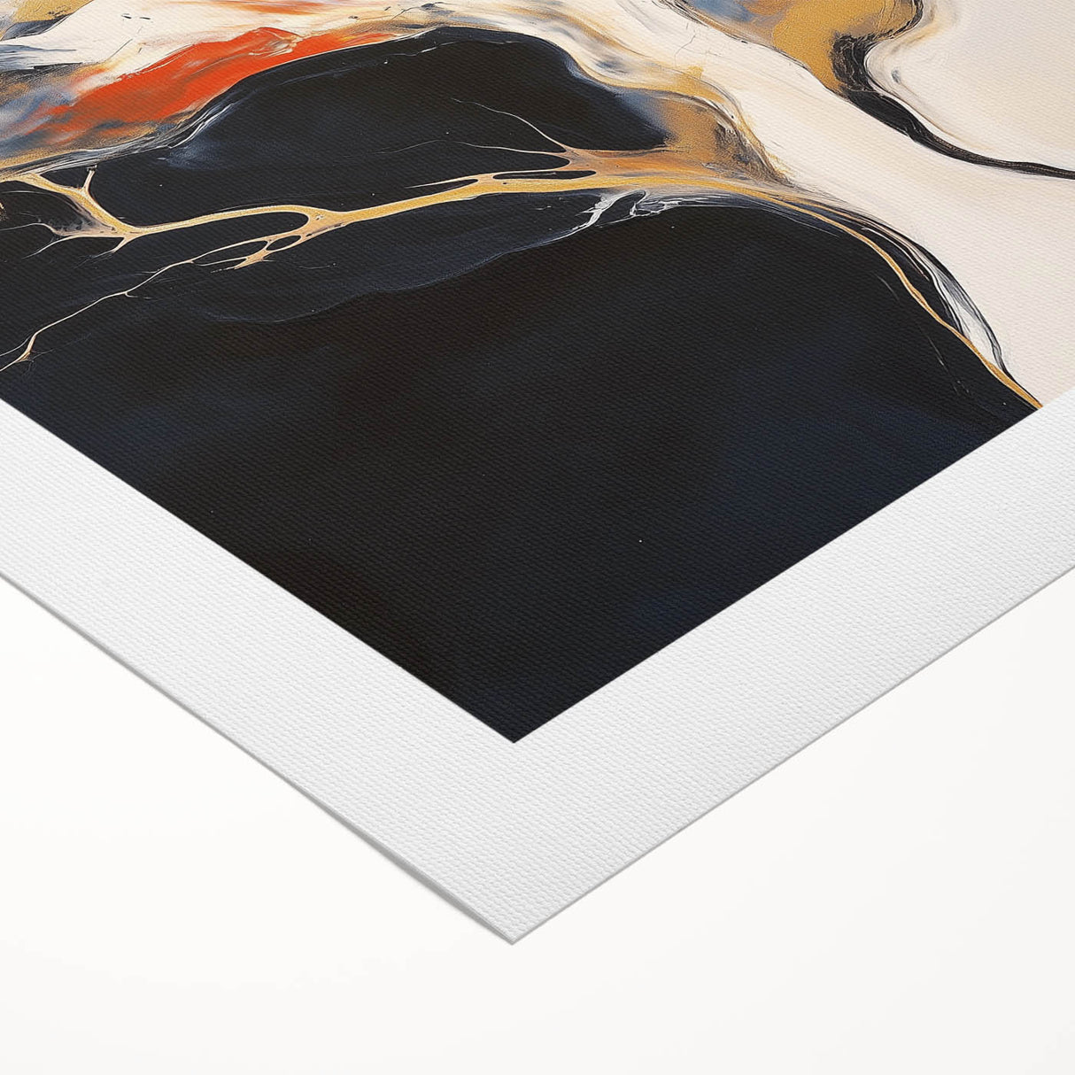 Contemporary Abstract Canvas – Bold Large Minimalist Wall Art