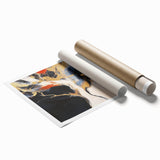 Contemporary Abstract Canvas – Bold Large Minimalist Wall Art