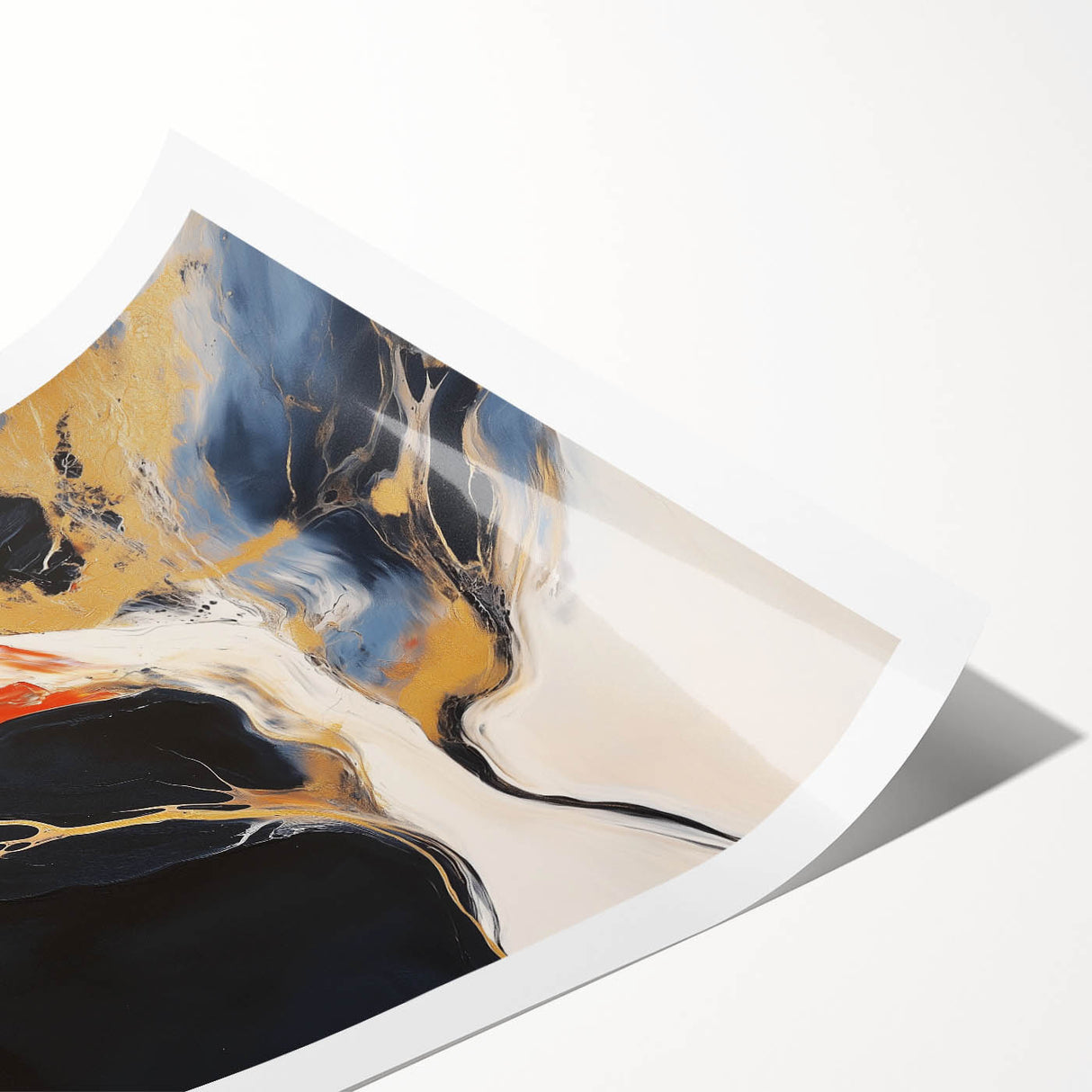Contemporary Abstract Canvas – Bold Large Minimalist Wall Art