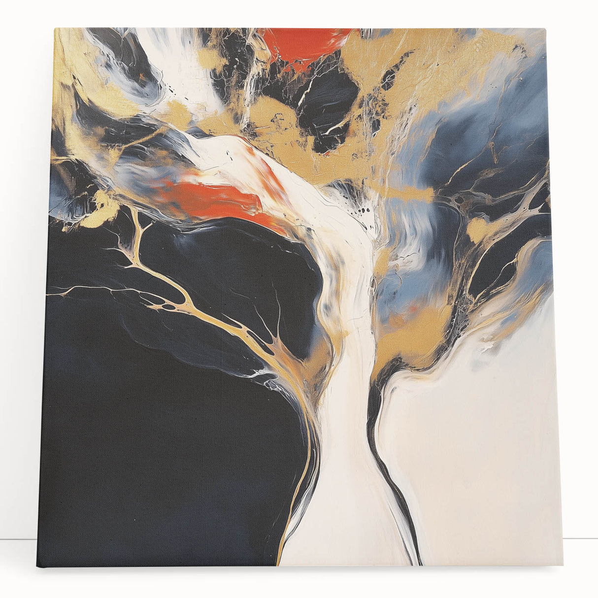 Contemporary Abstract Canvas – Bold Large Minimalist Wall Art