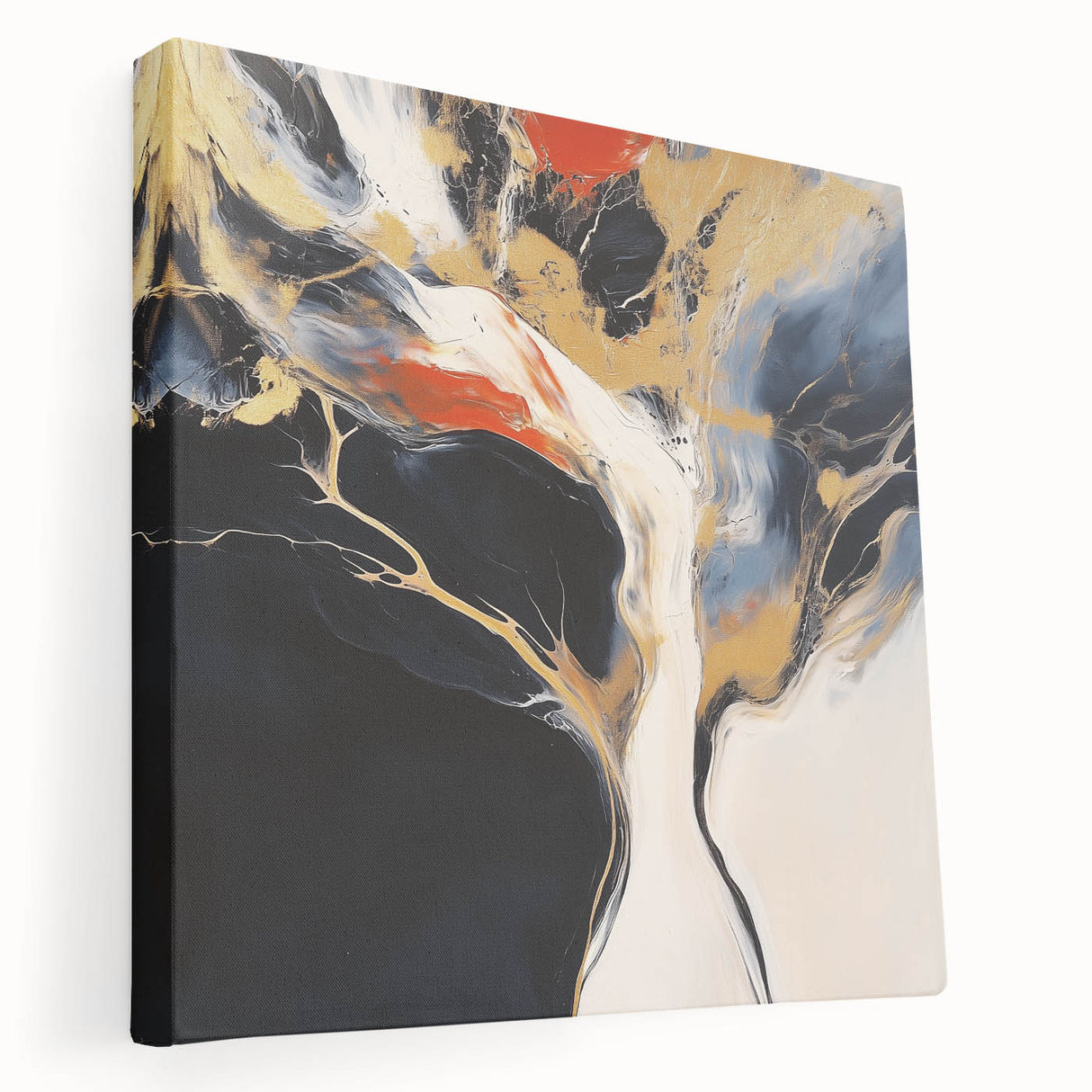 Contemporary Abstract Canvas – Bold Large Minimalist Wall Art