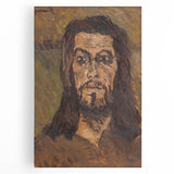Expressionist Art: The Head of Saint John | Majerník Spiritual Portrait