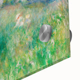 Impressionist Meadow Wall Art - Renoir’s Lush Green Landscape Print