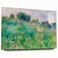 Impressionist Meadow Wall Art - Renoir’s Lush Green Landscape Print