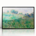 Impressionist Meadow Wall Art - Renoir’s Lush Green Landscape Print