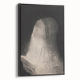 Mystical Black and White Wall Art - The Book of Light by Odilon Redon