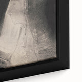 Mystical Black and White Wall Art - The Book of Light by Odilon Redon