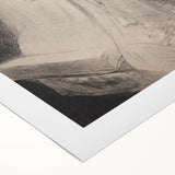 Mystical Black and White Wall Art - The Book of Light by Odilon Redon