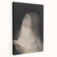 Mystical Black and White Wall Art - The Book of Light by Odilon Redon