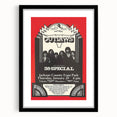 Outlaws Concert Poster - Retro Art for Classic Rock Fans