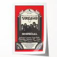 Outlaws Concert Poster - Retro Art for Classic Rock Fans