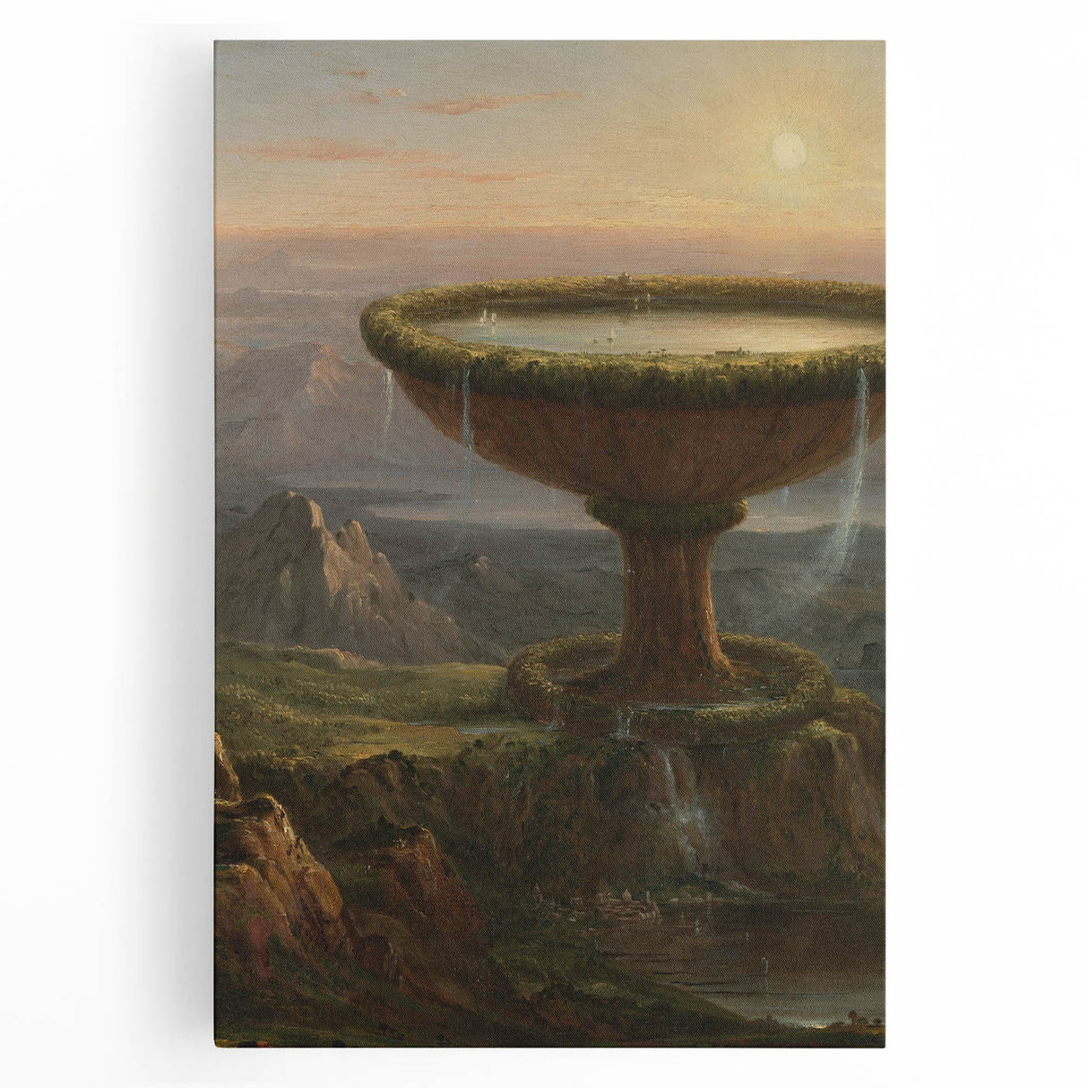 Romanticism Art: The Titan's Goblet Landscape Wall Art