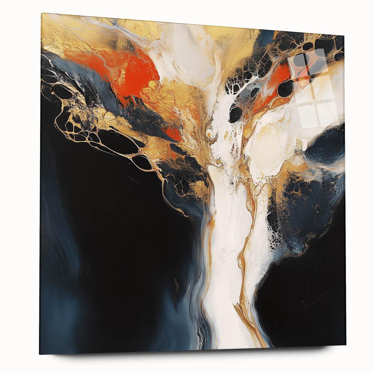Geometric Abstract Wall Decor – Large Modern Minimalist Canvas Art