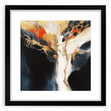 Geometric Abstract Wall Decor – Large Modern Minimalist Canvas Art