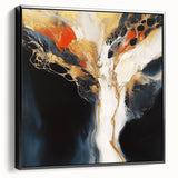 Geometric Abstract Wall Decor – Large Modern Minimalist Canvas Art