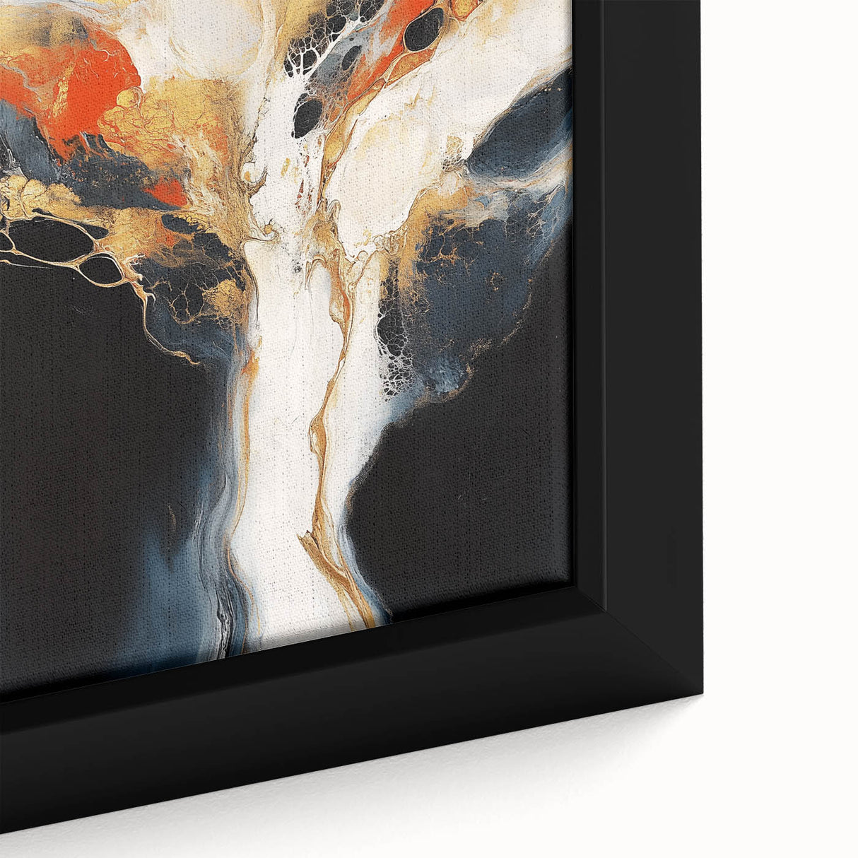 Geometric Abstract Wall Decor – Large Modern Minimalist Canvas Art