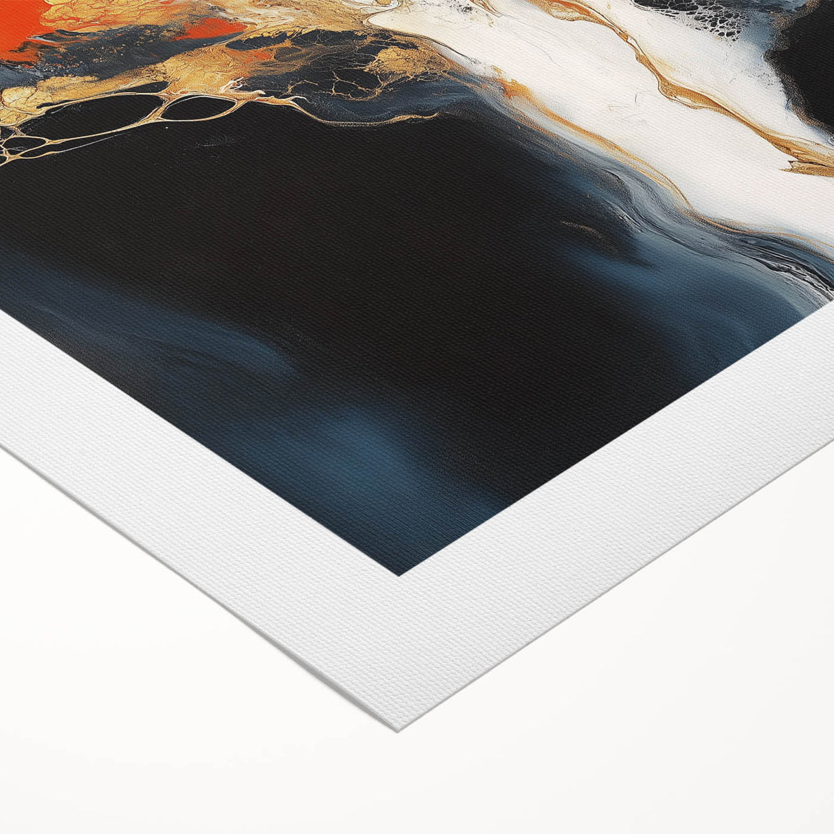 Geometric Abstract Wall Decor – Large Modern Minimalist Canvas Art