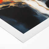 Geometric Abstract Wall Decor – Large Modern Minimalist Canvas Art