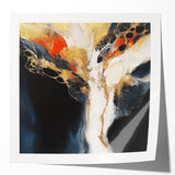 Geometric Abstract Wall Decor – Large Modern Minimalist Canvas Art