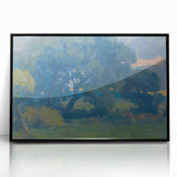 Impressionist Tree Landscape Wall Art - Csordák's Meadow with Trees Print