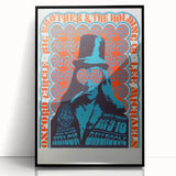 Oxford Circle Concert Poster - Retro Psychedelic Art for Collectors