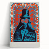 Oxford Circle Concert Poster - Retro Psychedelic Art for Collectors