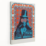 Oxford Circle Concert Poster - Retro Psychedelic Art for Collectors