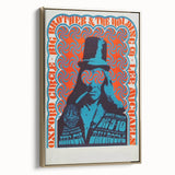 Oxford Circle Concert Poster - Retro Psychedelic Art for Collectors