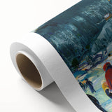 Realism Art Prints: "Love of Winter" by George Bellows - Winter Scene Canvas