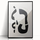 Framed Dining Room Prints – Minimalist Black & White Artwork