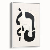 Framed Dining Room Prints – Minimalist Black & White Artwork