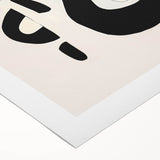 Framed Dining Room Prints – Minimalist Black & White Artwork