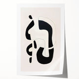 Framed Dining Room Prints – Minimalist Black & White Artwork