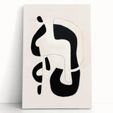 Framed Dining Room Prints – Minimalist Black & White Artwork