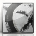 Minimalist Abstract Wall Art – Bold Black and White Canvas Print
