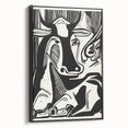 Expressionist Art: The Large Cow Lying Down | Bold Kirchner Print