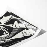 Expressionist Art: The Large Cow Lying Down | Bold Kirchner Print