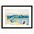 Impressionist Coastal Landscape Wall Art - Cross’ Mediterranean Scene Print