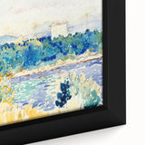 Impressionist Coastal Landscape Wall Art - Cross’ Mediterranean Scene Print